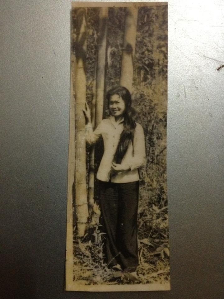 Cô Ngần thời trẻ.