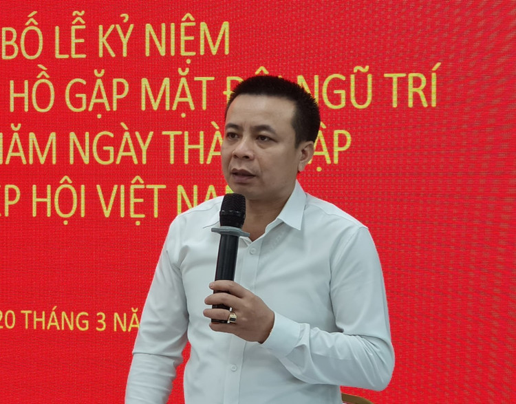 Ths Lê Thanh Tùng - Trưởng ban Truyền thông và Phổ biến kiến thức.