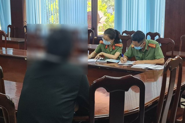 T. tại Cơ quan Công an.