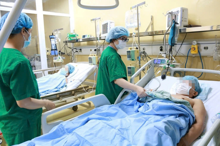 Hiện sức khỏe của hai bệnh nhân được ghép thận tiến triển tốt. Ảnh: Báo Sức Khỏe và Đời sống.