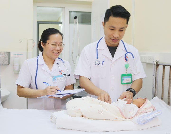 Sau phẫu thuật sức khỏe trẻ ổn định và đã được ra viện. Ảnh BVCC