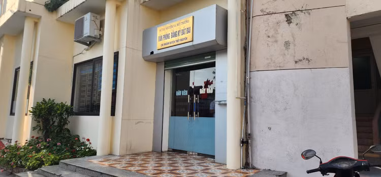 Trụ sở văn phòng ĐKĐĐ huyện Thủy Nguyên Trụ sở văn phòng ĐKĐĐ huyện Thủy Nguyên