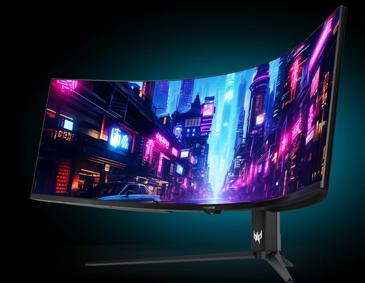 Predator Z57 là màn hình chơi game cao cấp của công ty. Ảnh Mycomputer