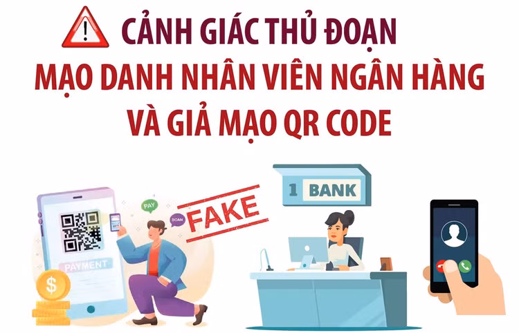 Cảnh giác lừa đảo: Mạo danh nhân viên ngân hàng và giả mạo QR code ảnh 1