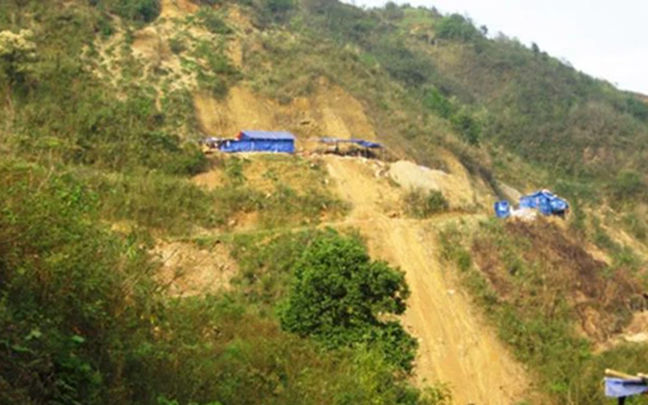 Mỏ vàng Pác Lạng nằm trên địa bàn 2 xã Thượng Quan và Đức Vân, huyện Ngân Sơn.