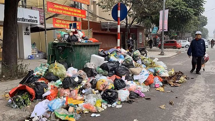 Người dân không phân loại chất thải rắn sinh hoạt bị phạt tiền từ 500.000 đồng – 1.000.000 đồng (Ảnh minh họa)