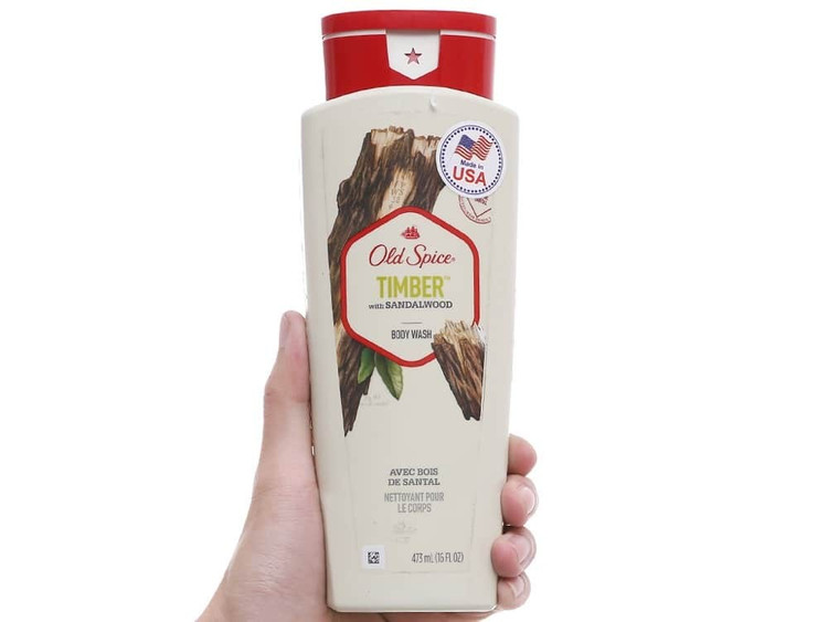 Thu hồi lô sản phẩm sản phẩm Old Spice Timber with Sandalwood Body Wash