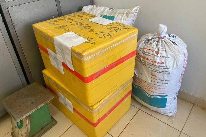 Tang vật thu giữ trong vụ án.