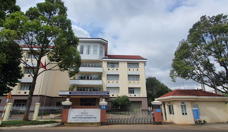 Trụ sở chính của Công ty Thủy điện Buôn Kuốp.