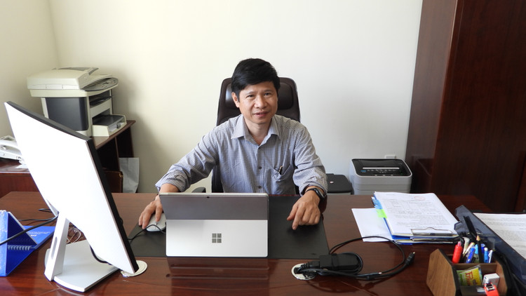 Ông Trần Văn Khánh – Giám đốc Công ty Thủy điện Buôn Kuốp.