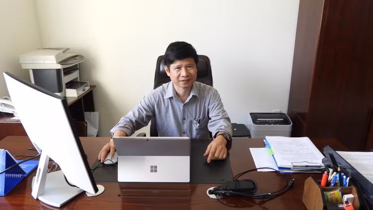 Ông Trần Văn Khánh – Giám đốc Công ty Thủy điện Buôn Kuốp.