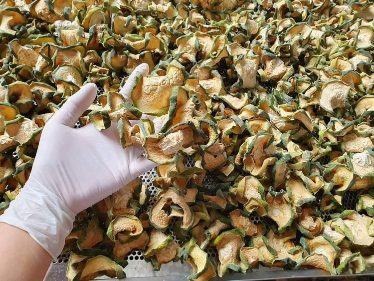 Bí đao sấy khô. Ảnh minh họa