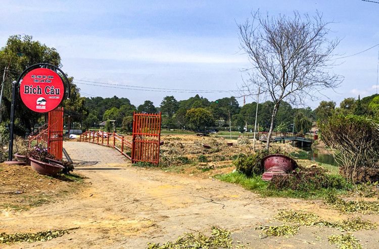 Tại thời điểm bàn giao, Hội SVC đã di dời toàn bộ cây cảnh và vật kiến trúc của hội ra khỏi khuôn viên.