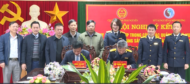 Cục thuế tỉnh Thái Nguyên và Sở Tài nguyên và Môi trường ký kết Quy chế phối hợp. Cục thuế tỉnh Thái Nguyên và Sở Tài nguyên và Môi trường ký kết Quy chế phối hợp.