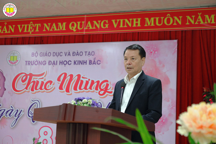 Ông Đoàn Xuân Tiếp - Bí thư Đảng ủy, Chủ tịch Hội đồng trường ĐH Kinh Bắc.