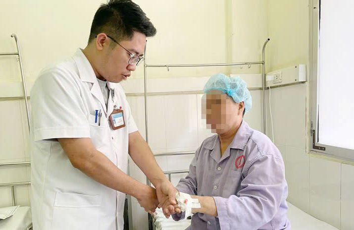 Sức khỏe người bệnh ổn định và đã được xuất viện. Ảnh BVCC