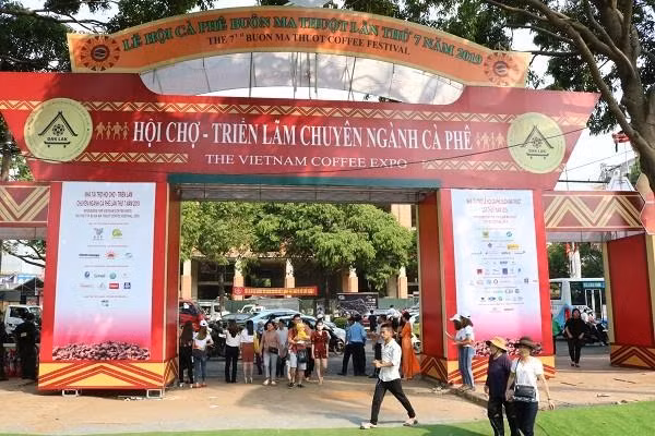 Hội chợ triển lãm Chuyên ngành cà phê lần thứ 7 năm 2019. (Ảnh BTC).