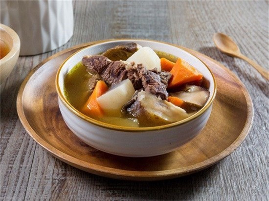 Củ cải hầm thịt bò. Ảnh minh họa