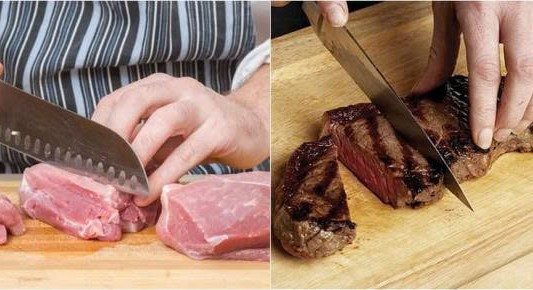 Dùng chung thớt đồ chín với đồ sống dễ gây nhiễm khuẩn chéo, ngộ độc thực phẩm - Ảnh minh hoạ