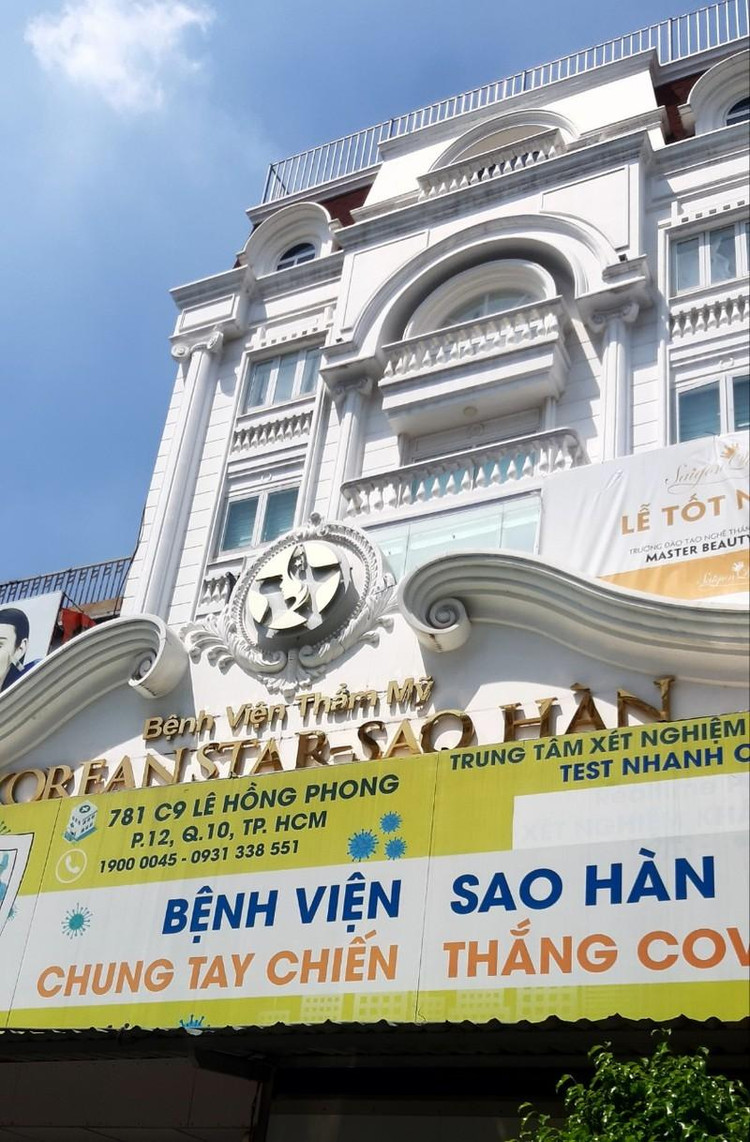 Bác sĩ phụ trách chuyên môn kỹ thuật của cơ sở bị cơ quan chức năng tước quyền sử dụng chứng chỉ hành nghề khám bệnh, chữa bệnh trong thời gian 02 tháng, nhưng Bệnh viện Thẩm mỹ Korean Star - Sao Hàn vẫn hoạt động.