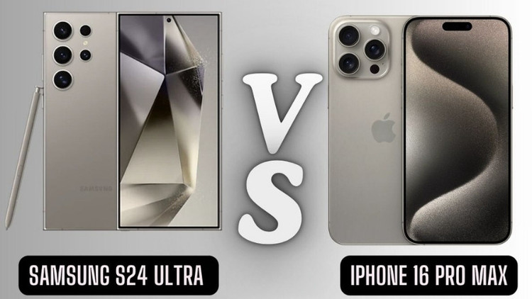 Nên mua iPhone 16 Pro Max hay Galaxy S24 Ultra? Ảnh Didongmoi