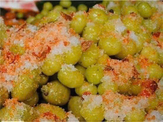 Me rừng ngâm muối ớt. Ảnh minh hoạ