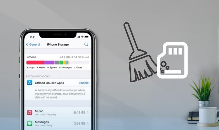 Cách xóa bộ nhớ đệm trên iPhone cực đơn giản giúp điện thoại mượt mà