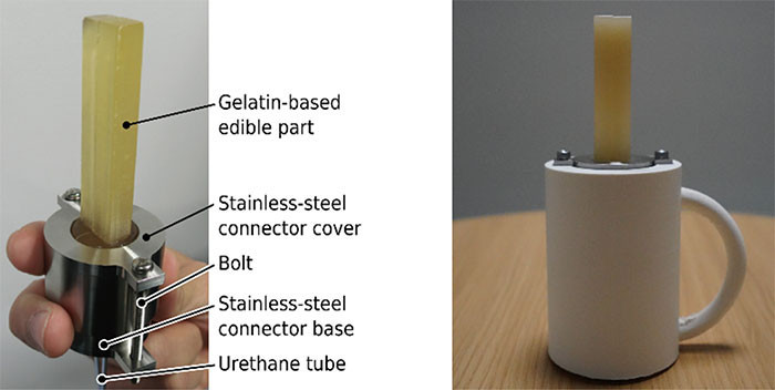 Nhật Bản phát triển thành công "robot ăn được" đầu tiên trên thế giới. Ảnh Khoa hoc Nhật Bản phát triển thành công "robot ăn được" đầu tiên trên thế giới. Ảnh Khoa hoc