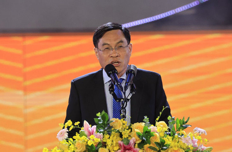 Phó Chủ tịch UBND tỉnh Lâm Đồng Võ Ngọc Hiệp phát biểu khai mạc.