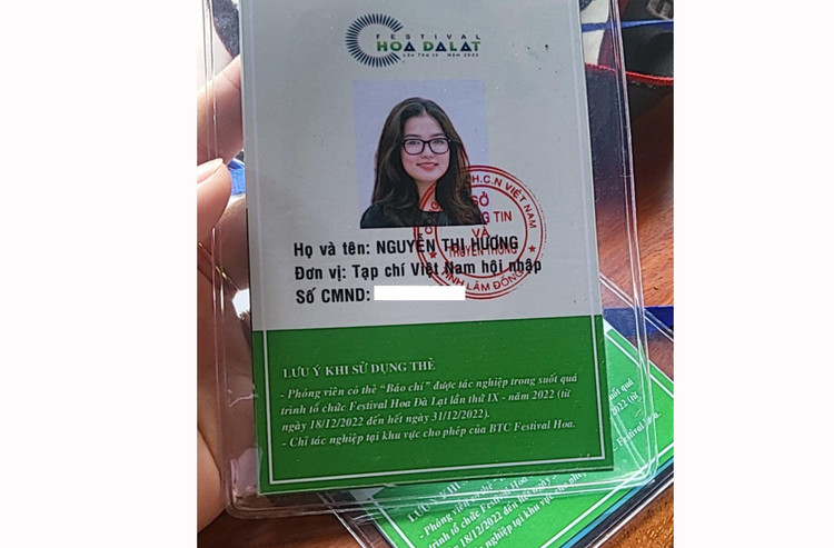 Nhà báo Nguyễn Hương - Một trong hai PV đưa nạn nhân đi cấp cứu.