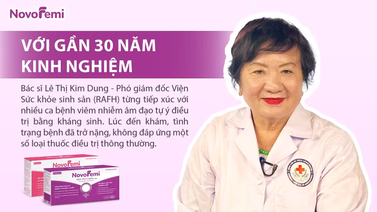 Bác sĩ Lê Thị Kim Dung - Phó giám đốc Viện Sức khỏe Sinh sản, nguyên bác sĩ Bệnh viện Phụ sản Hà Nội