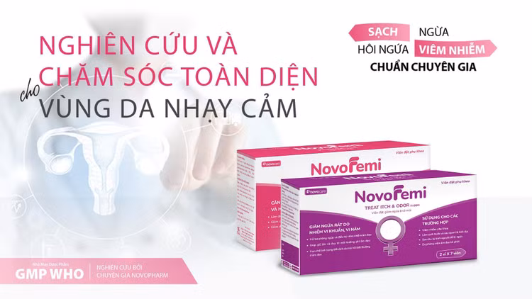Novofemi nghiên cứu và chăm sóc toàn diện cho vùng da nhạy cảm