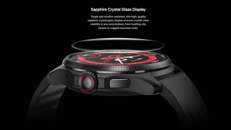 TicWatch Pro 5 Enduro: Đối thủ của Galaxy Watch6 Classic trình làng. Ảnh Tech TicWatch Pro 5 Enduro: Đối thủ của Galaxy Watch6 Classic trình làng. Ảnh Tech