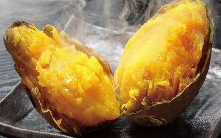 Vỏ khoai lang chứa rất nhiều chất xơ. Ảnh minh họa