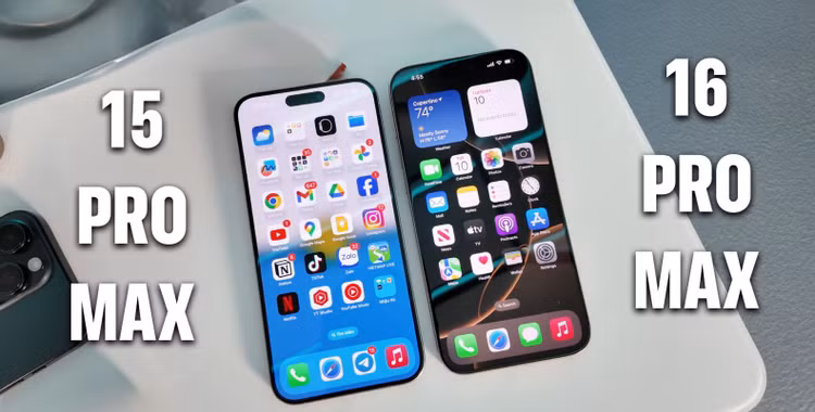 So sánh iPhone 16 Pro Max và iPhone 15 Pro Max ảnh 1
