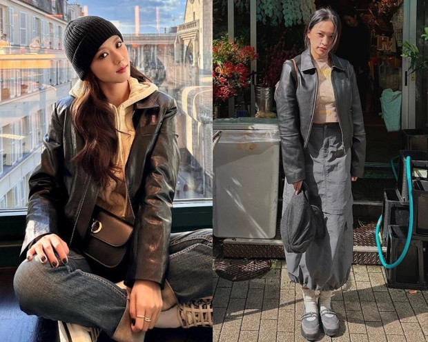 Áo khoác da đang là món thời trang chuẩn xu hướng mùa lạnh năm nay. Ảnh minh họa