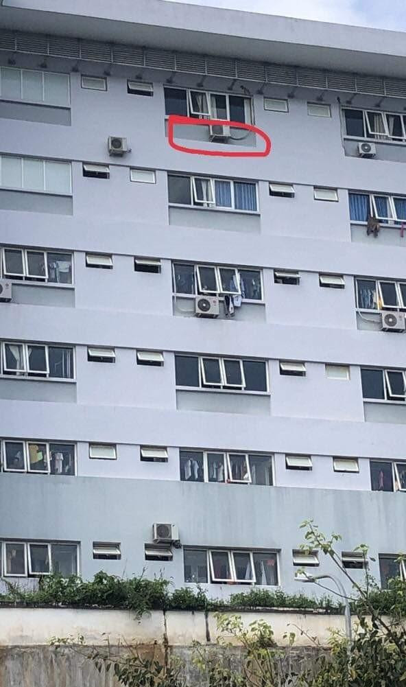 Khu vực được xác định người đàn ông rơi xuống.