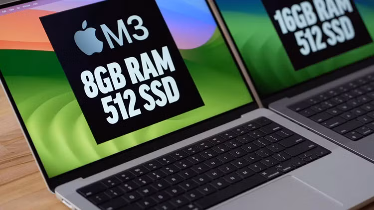 Apple thừa nhận RAM 8 GB trên Mac là không đủ. Ảnh Cellphone
