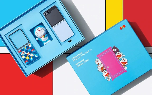 Galaxy Z Flip6 Doraemon Edition ra mắt giá 34.82 triệu đồng có gì đặc biệt? Ảnh Cellphone