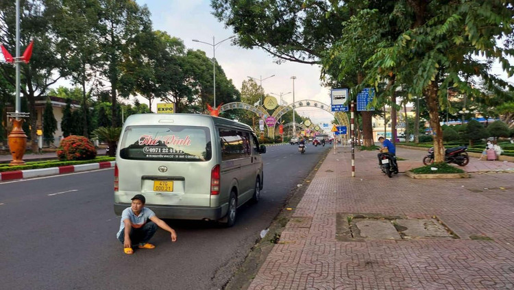 Tài xế được xác định có hành vi hành hung, đe dọa phóng viên Báo Giao thông.