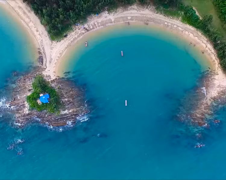 Đảo Cái Chiên – Nàng tiên thuần khiết mảnh đất Quảng Ninh. Ảnh dulich3mien