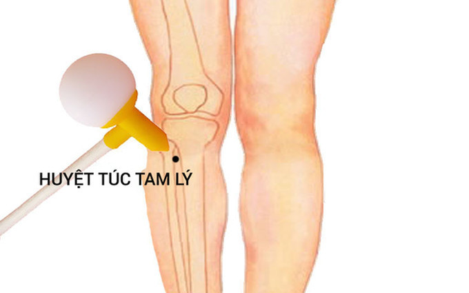 Massage điểm huyệt này huyệt này có tác dụng điều hòa trung khí, bổ hư nhược, thúc đẩy lưu thông khí huyết… từ đó giúp nâng cao tuổi thọ. Ảnh minh họa
