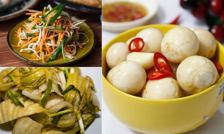 Đồ muối chua: Đồ muối chua có thể lưu trữ trong thời gian dài và có một hương vị đặc biệt. Nhiều gia đình châu Á thường tự ngâm một bình dưa, kim chi ăn dần. Tuy nhiên, trong món ăn này thường cho rất nhiều muối. Nếu thời gian muối ủ kéo dài, sẽ dẫn tới sản sinh những chất độc hại. Khi những thành phần này xâm nhập cơ thể cần có sự can thiệp xử lý của gan gây sức ép lớn lên cơ quan này.