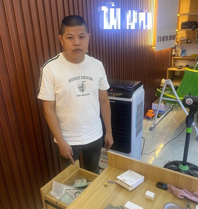 Đối tượng Nguyễn Minh Tài cầm đầu đường dây cá độ.