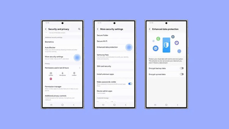 Chia sẻ riêng tư qua Quick Share. Ảnh Internet
