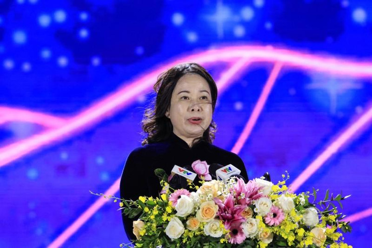 Phó Chủ tịch nước Võ Thị Ánh Xuân phát biểu tại Lễ khai mạc.