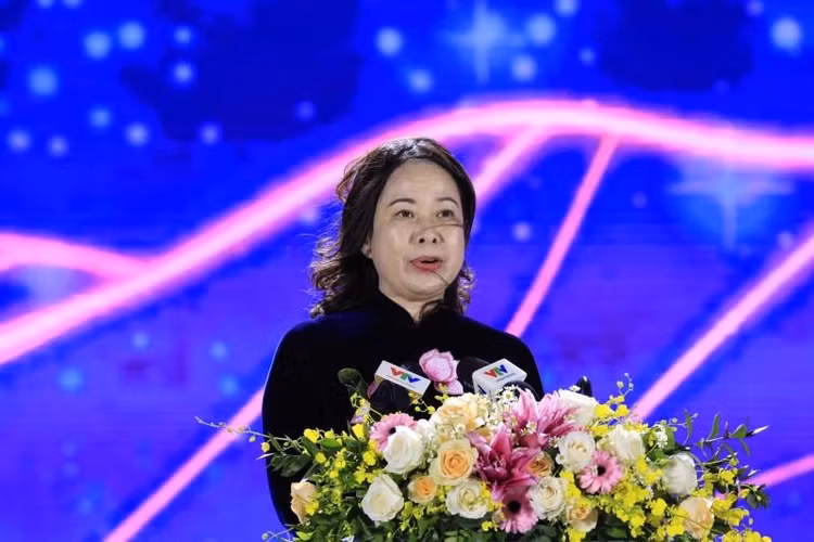 Phó Chủ tịch nước Võ Thị Ánh Xuân phát biểu tại Lễ khai mạc.