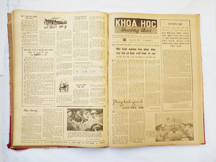 Báo khoa học thường thức ra một tháng 2 kỳ.