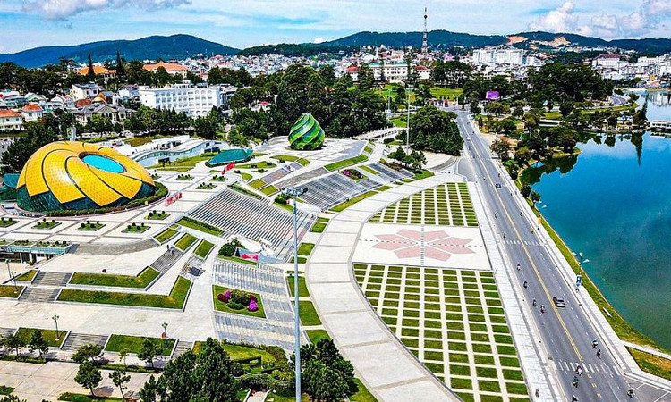 Khu vực Quảng trường Lâm Viên.