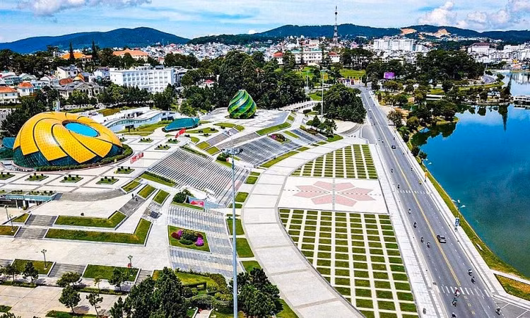 Khu vực Quảng trường Lâm Viên.